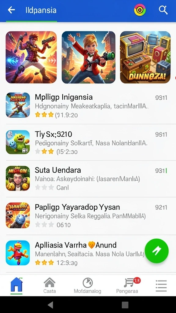 Interaksi multiplayer dengan pengguna lain.