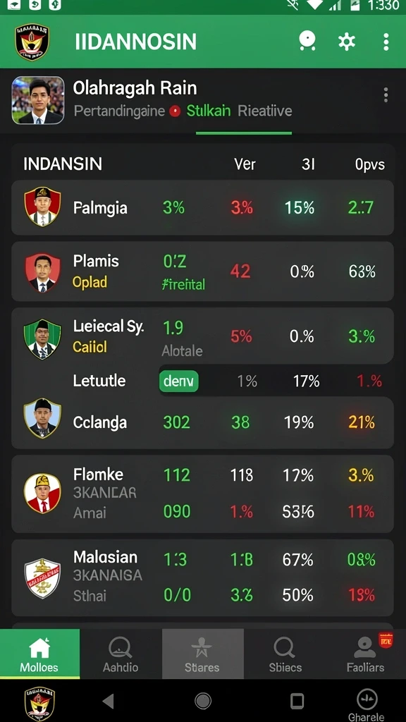Tampilan antarmuka yang sederhana dan intuitif.
