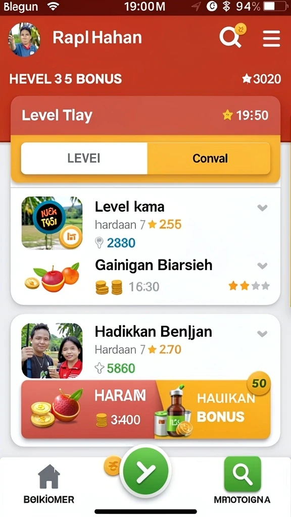 Screenshot menunjukkan misi seru yang harus diselesaikan.