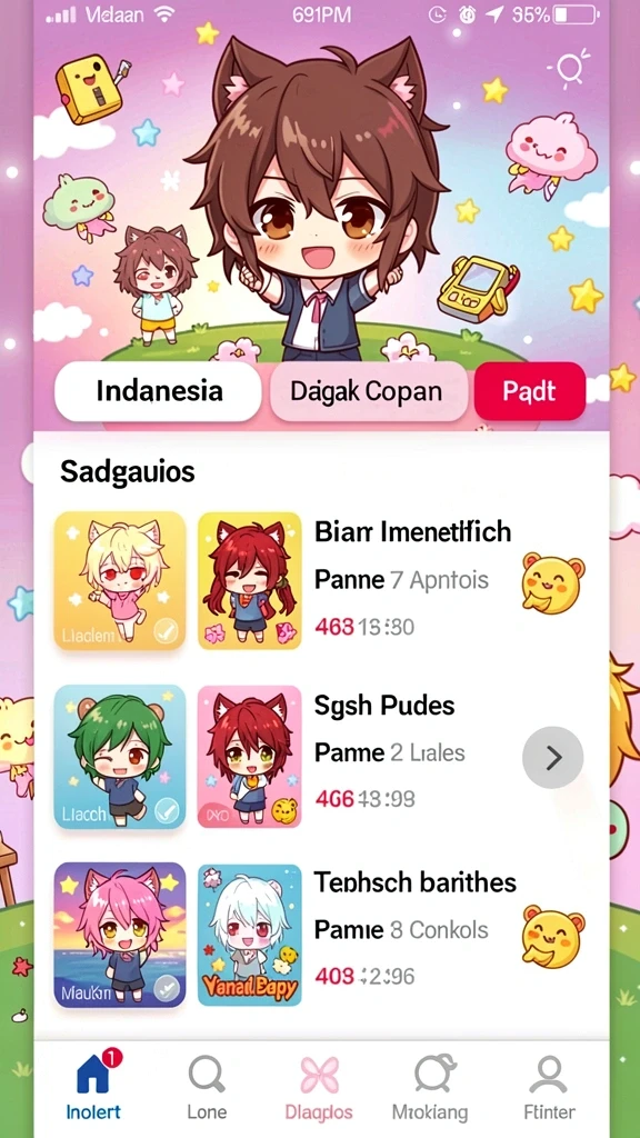 Misi penuh tantangan dengan berbagai hadiah menarik.