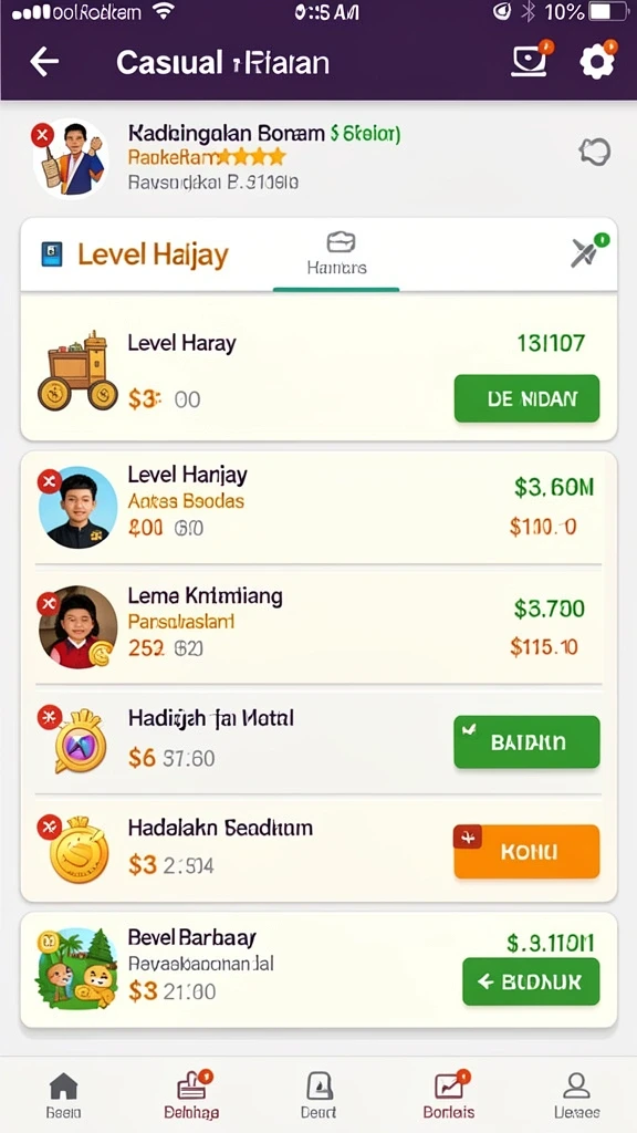 Tampilan awal AVATAR808 yang menawan.