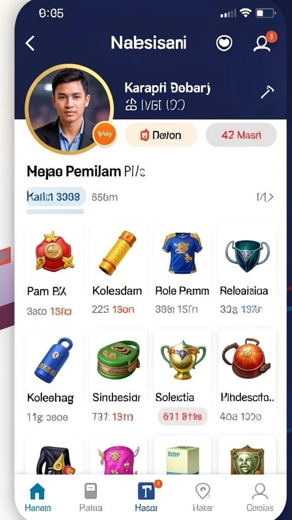 Grafis yang menarik meningkatkan pengalaman bermain.