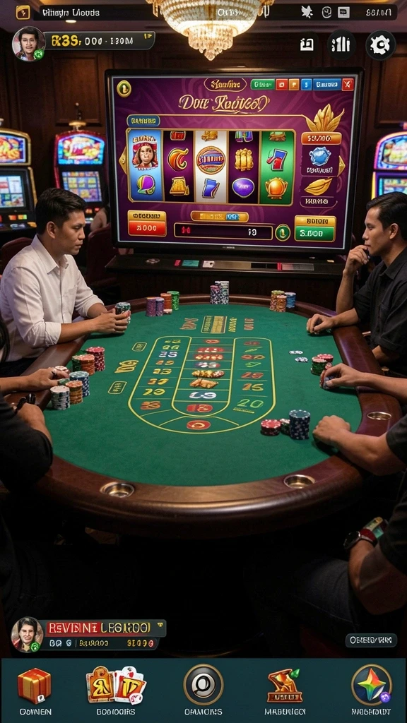 Tampilan awal game yang menarik dan penuh warna.