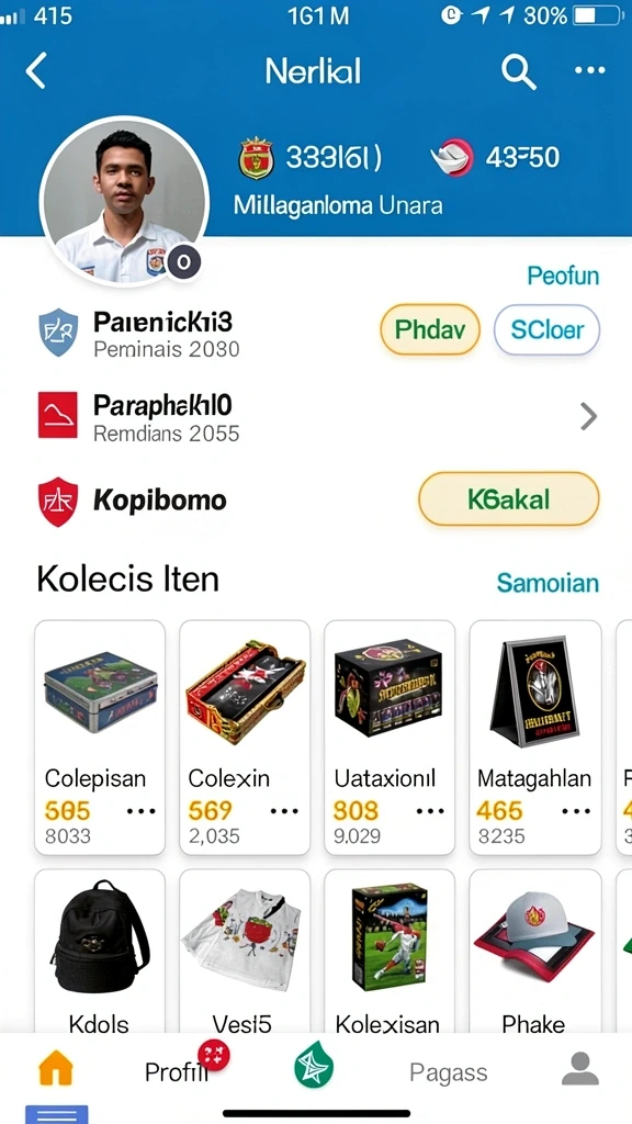 Tampilan antarmuka yang ramah pengguna.