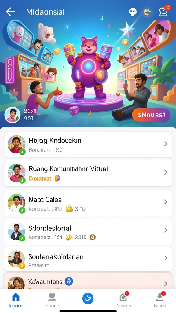 Beragam mode permainan untuk meningkatkan pengalaman bermain.