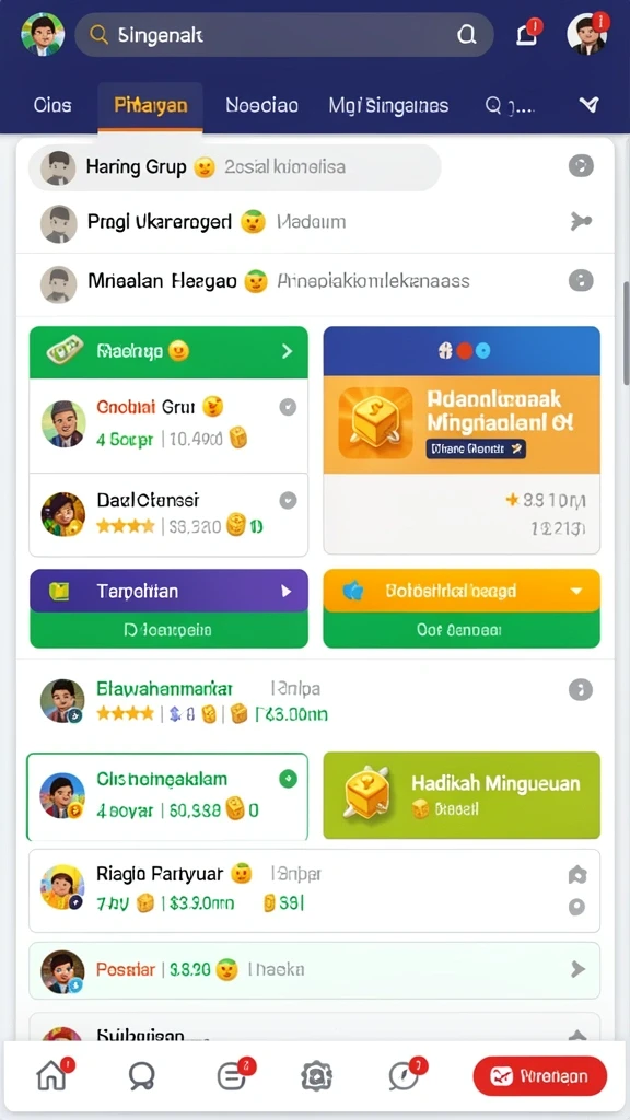 Tampilan antarmuka yang intuitif dan mudah digunakan.