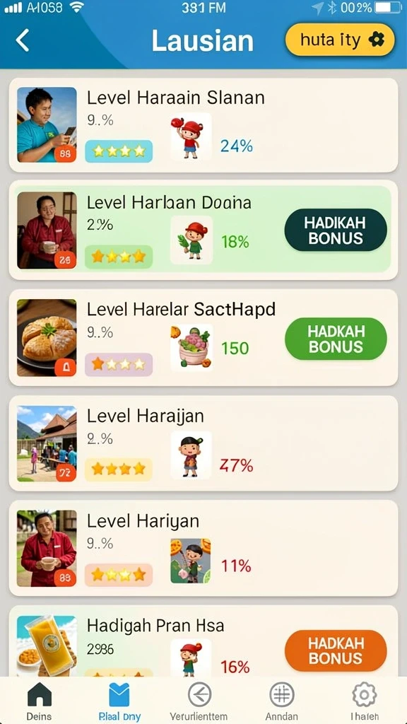 Tangkapan layar menunjukkan gameplay seru yang menantang.
