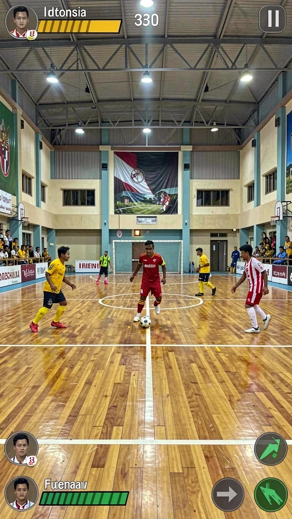 Beragam karakter menarik yang bisa dimainkan.