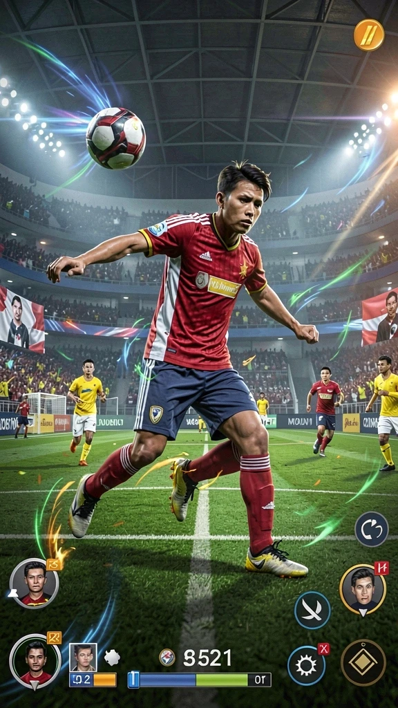 Grafik permainan yang menakjubkan dan detail.