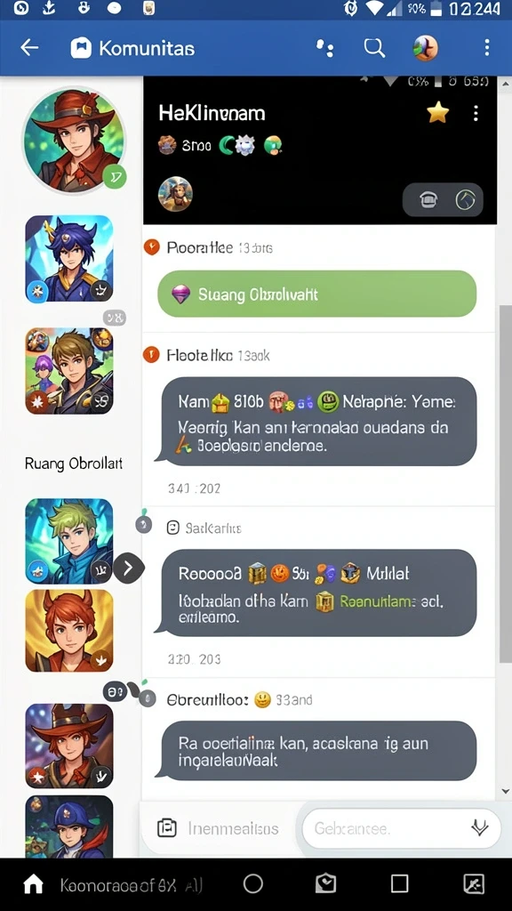 Tampilan awal yang menarik dan user-friendly.