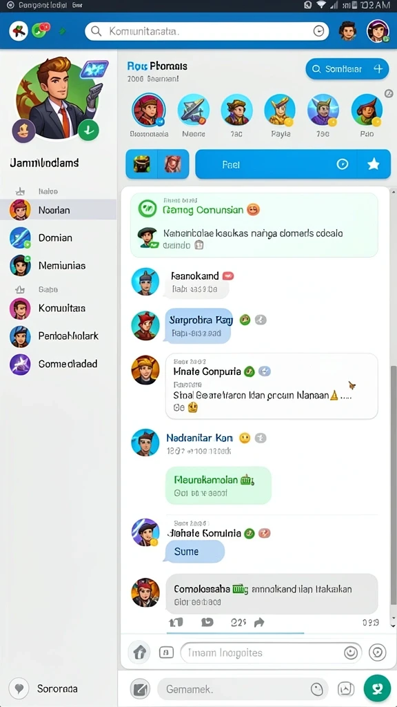 Tampilan utama HOKI9 dengan karakter-karakter menarik.