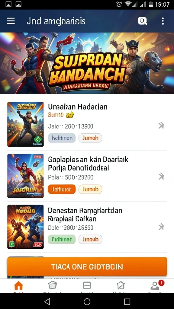 Antarmuka HOKIVIP yang menarik dan mudah digunakan.