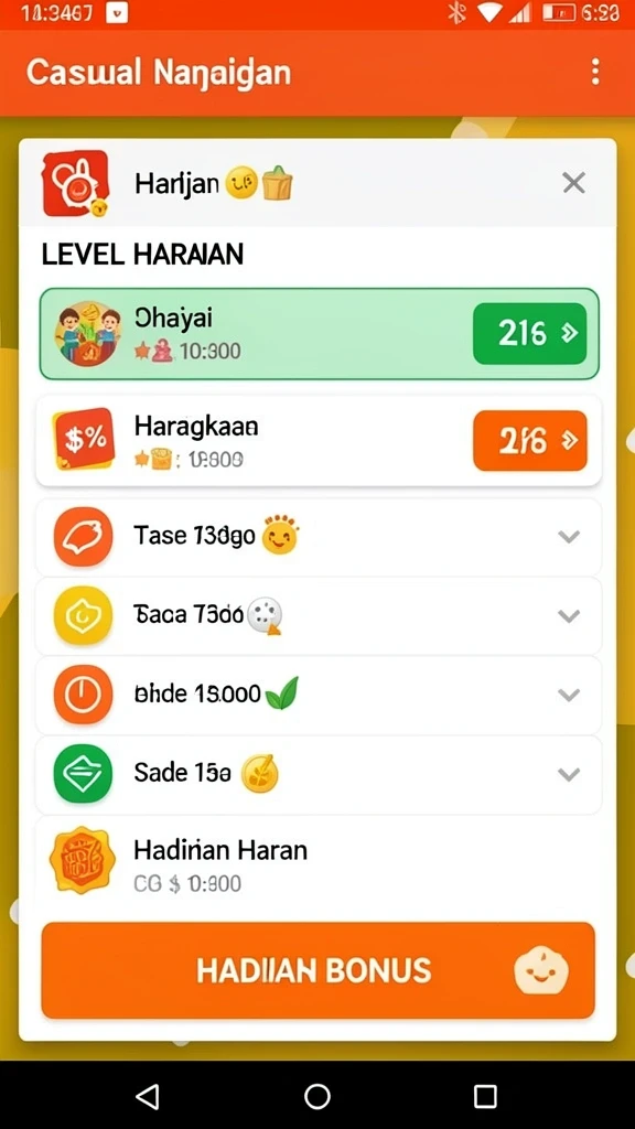 Tampilan gameplay JURAGAN404 yang penuh aksi.