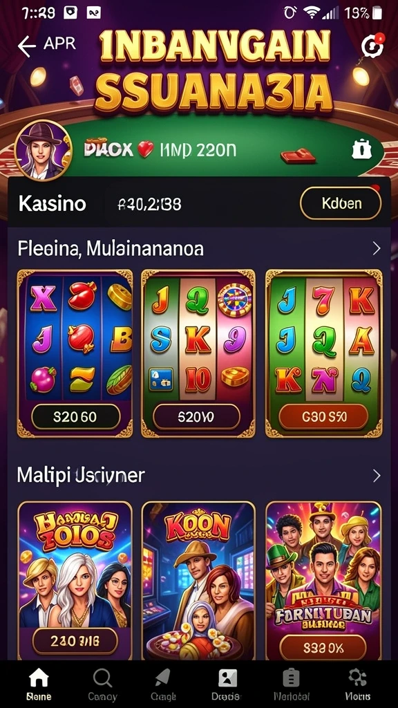 Level yang menantang dan penuh petualangan.