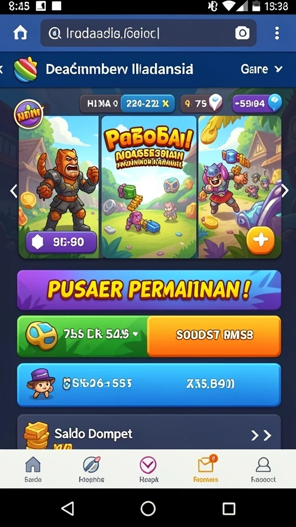 Tampilan antarmuka KILAT77 yang intuitif dan modern.