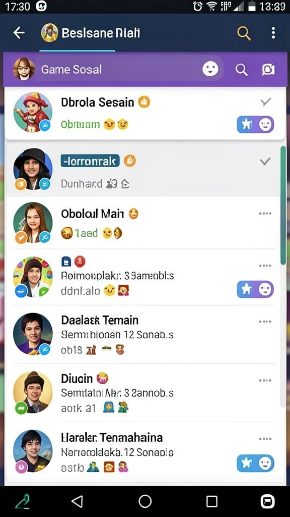 Visual grafis yang menawan di dalam game.