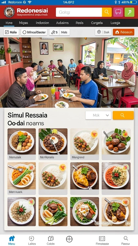 Tampilan antarmuka yang menarik dan mudah digunakan.