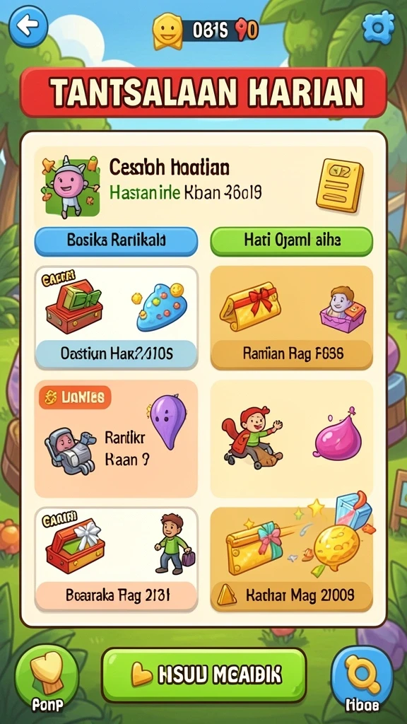 Fitur bonus menarik yang meningkatkan kesempatan menang.