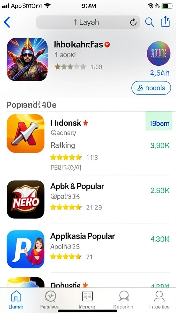 Tampilan antarmuka yang menawan dengan kontrol yang intuitif.