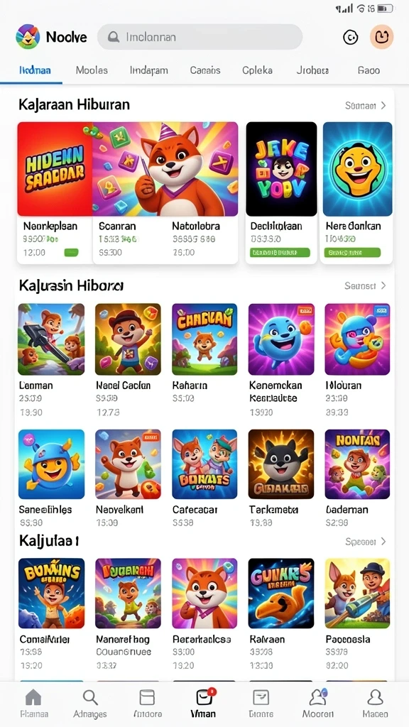 Mode multiplayer yang seru untuk bersaing.