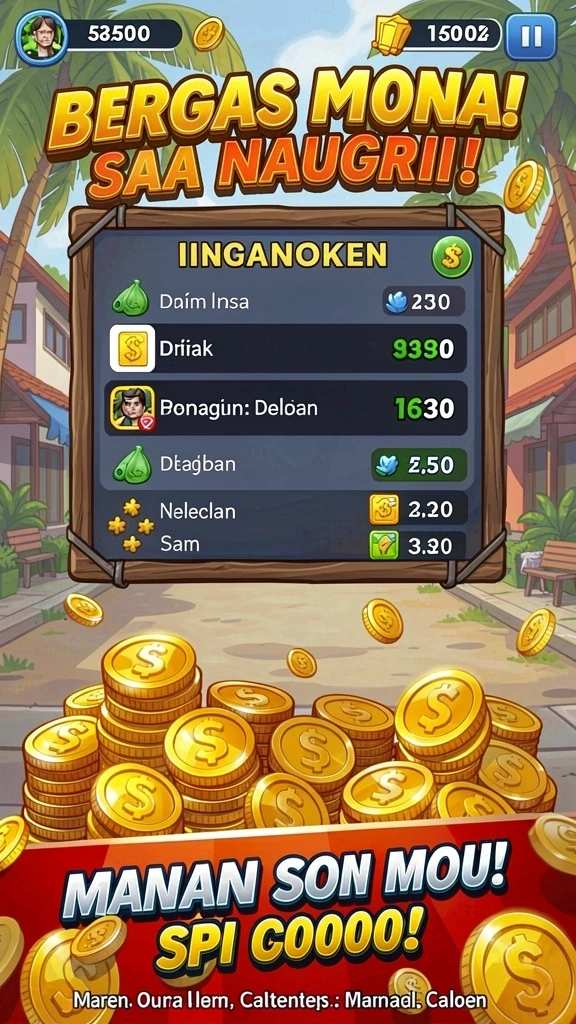 Screenshot saat pemain bersaing dalam turnamen.
