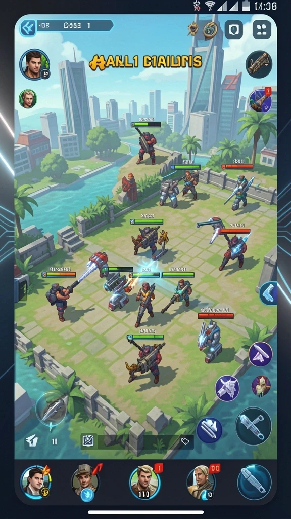 Fitur multiplayer yang memungkinkan kompetisi seru.