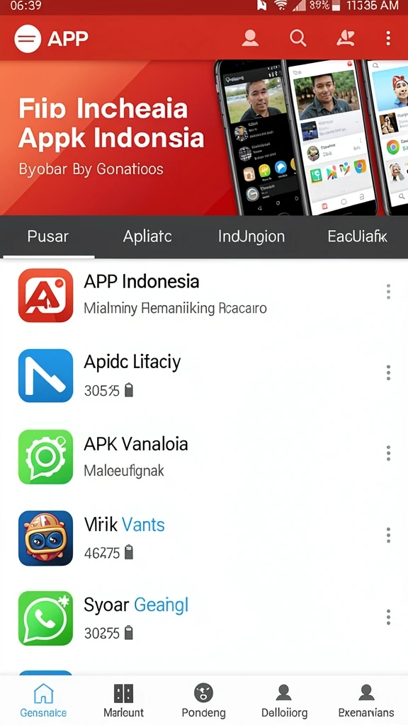 Tampilan karakter yang menarik dan beragam.