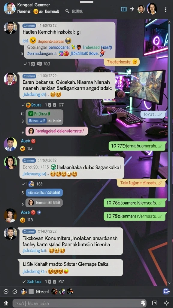 Beragam karakter dengan kemampuan unik.