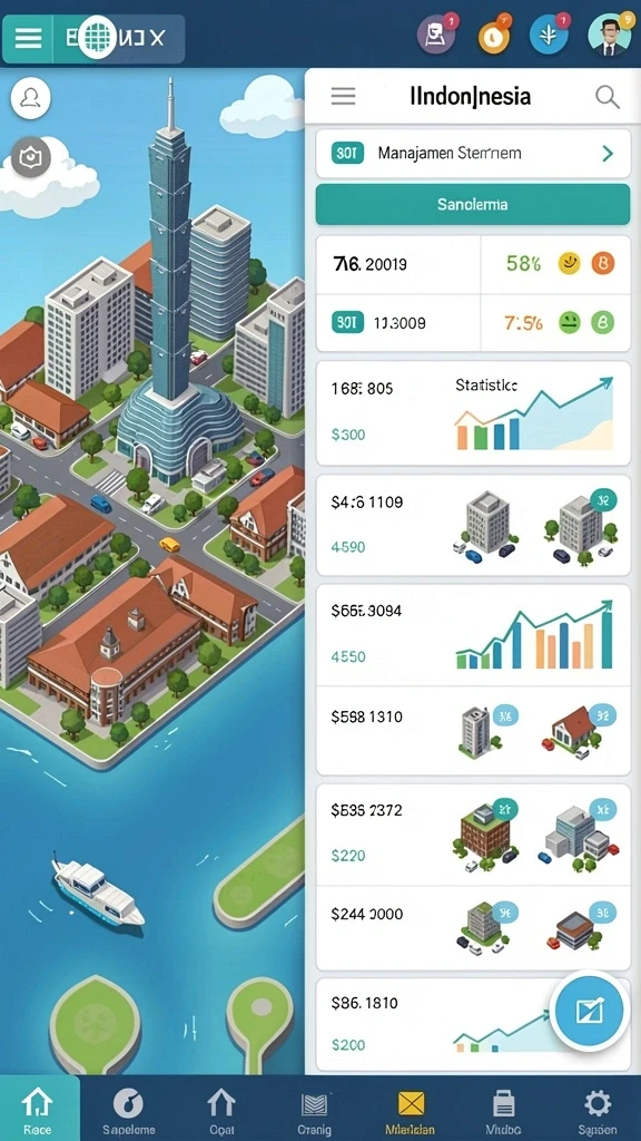 Tampilan antarmuka OPALTOGEL yang menarik dan user-friendly.