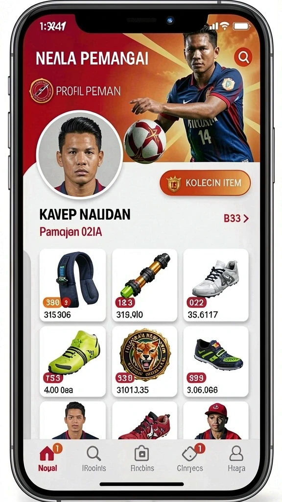 Tampilan awal yang memukau dan menarik.