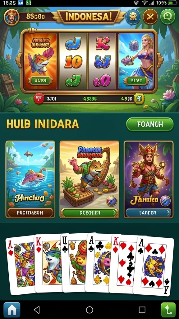Tampilan antarmuka yang sederhana dan intuitif.