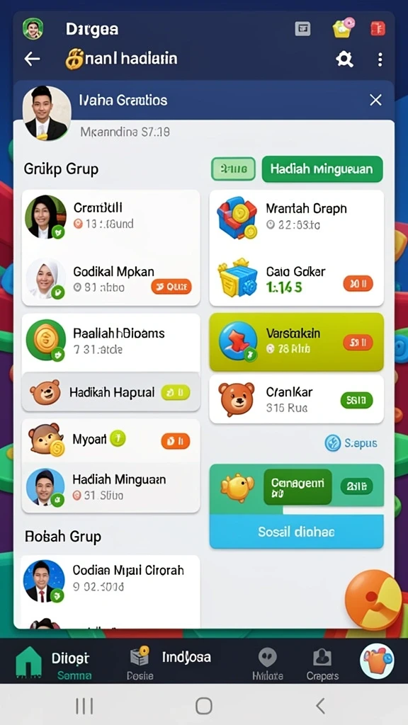 Tampilan grafik yang menawan dari lokasi game.