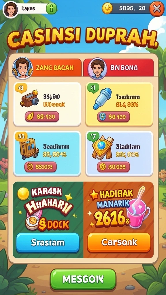 Komunitas aktif yang mendukung interaksi antar pemain.