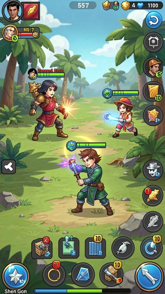 Gameplay yang seru dan menantang setiap levelnya.