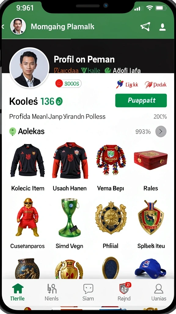 Komunitas aktif yang dapat terhubung dengan pemain lain.