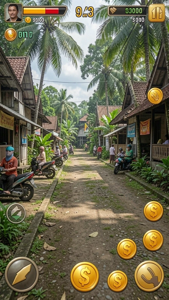 Tampilan utama aplikasi SESETOTO yang menarik.