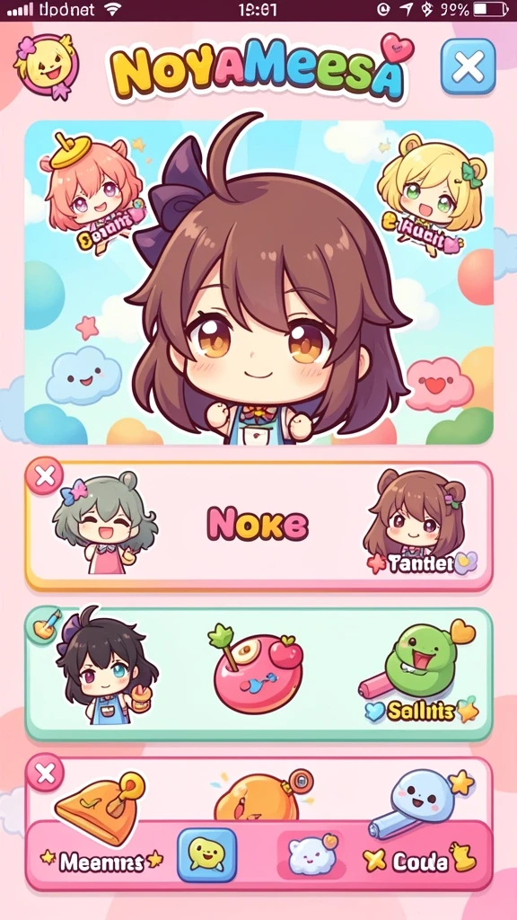 Tantangan seru di setiap level game.