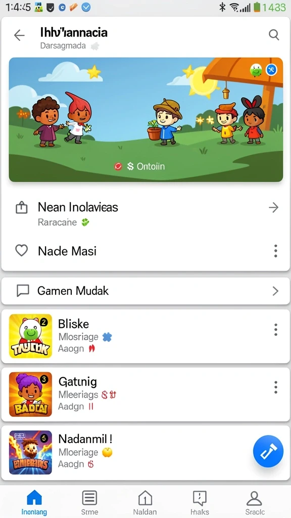 Tampilan antarmuka yang menarik dan mudah digunakan.