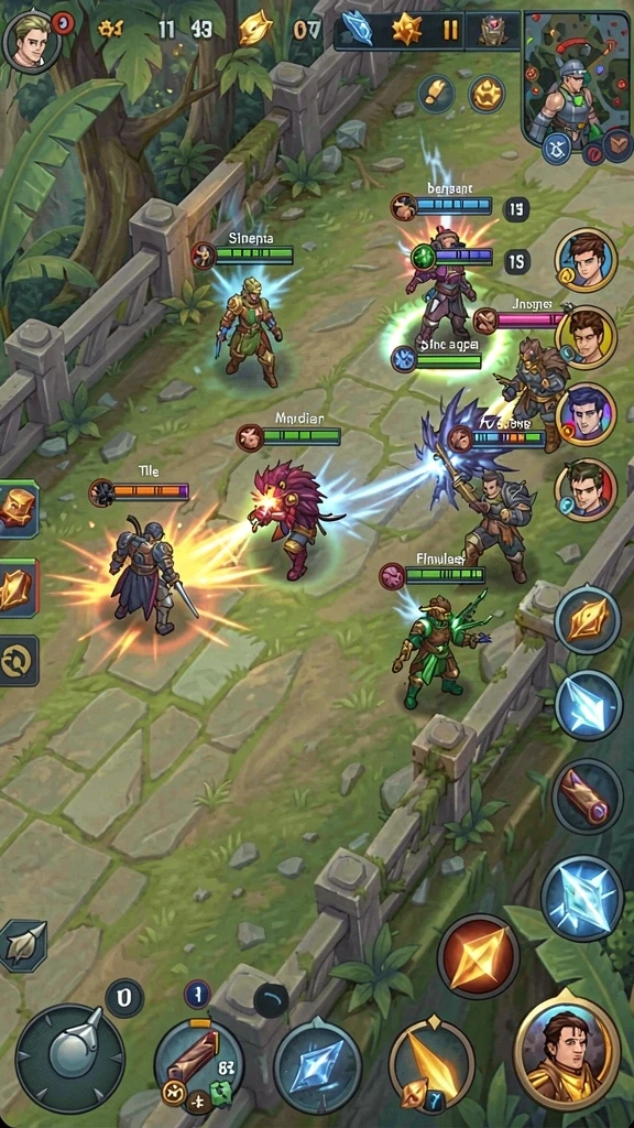 Gameplay yang seru dengan variasi permainan.