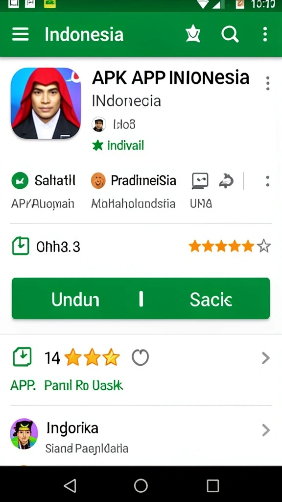 Tampilan antarmuka yang menarik dan user-friendly.