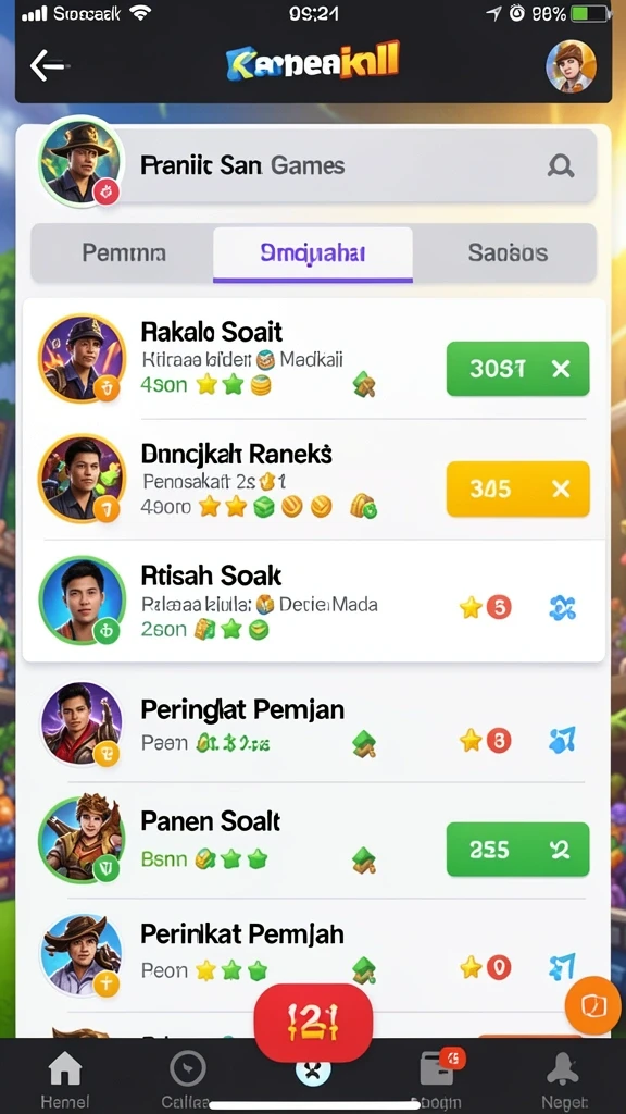 Mode permainan yang bervariasi dan seru.