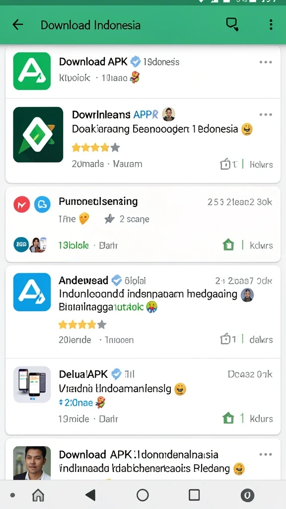 Tampilan awal aplikasi Y89 yang menarik.