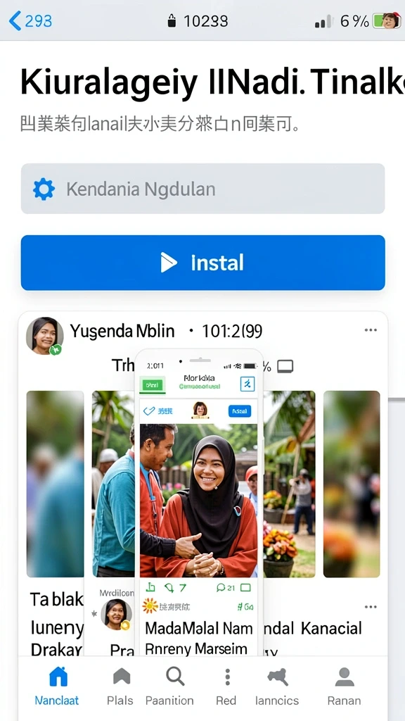 Tampilan awal ZK3 dengan grafik yang menarik.